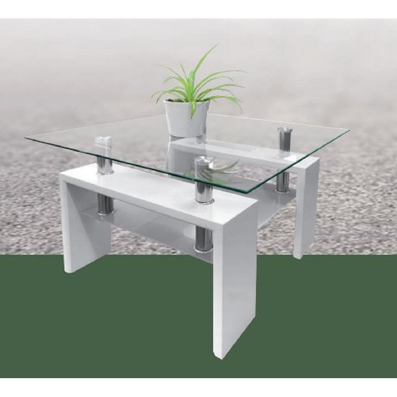 Ivy Bronx Wilham Glass End Table Wayfair